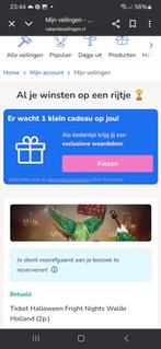 Ticket, Tickets en Kaartjes, Twee personen, Ticket of Toegangskaart