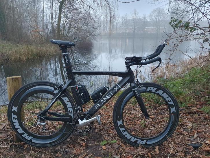 Planet X carbon tijdritfiets, heb maat 54 en een 56/57, Sport en Fitness, Wielrennen, Gebruikt, Overige typen, Ophalen