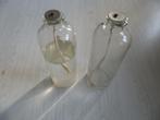 glazen olie lamp / fles, Antiek en Kunst, Curiosa en Brocante, Ophalen