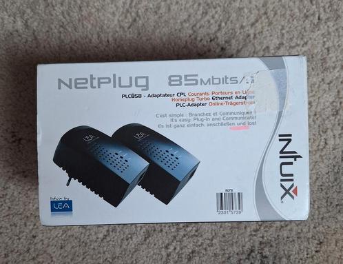 NetPlug 85 Mbps Powerline adapterset – nieuw in doos, Computers en Software, WiFi-versterkers, Nieuw, Ophalen of Verzenden