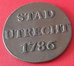 duit Utrecht 1786, Postzegels en Munten, Munten | Nederland, Ophalen of Verzenden, Vóór koninkrijk, Overige waardes, Losse munt