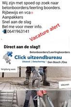 Vacature betonboorder, Variabele uren, LBO / VMBO, Starter, Freelance of Uitzendbasis