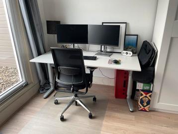IKEA Galant Zit - Sta bureau elektrisch | In goede staat - afbeelding 1