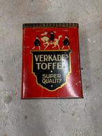 Vintage Verkade Toffee Blik, Ophalen of Verzenden, Gebruikt, Koek(jes), Verkade