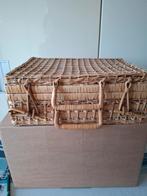 Vintage Rotan Koffer / Picknickmand, Ophalen of Verzenden, Nieuw, Minder dan 50 cm