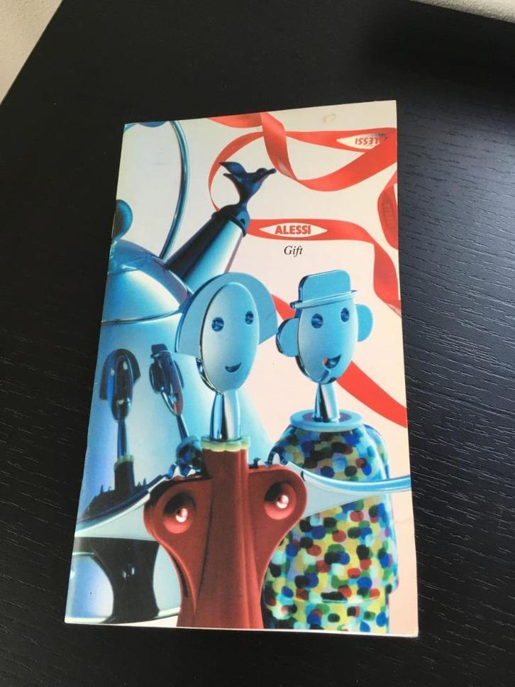 ZELDZAAM Boekje brochure catalogus prijslijst Alessi Gift, Verzamelen, Merken en Reclamevoorwerpen, Ophalen