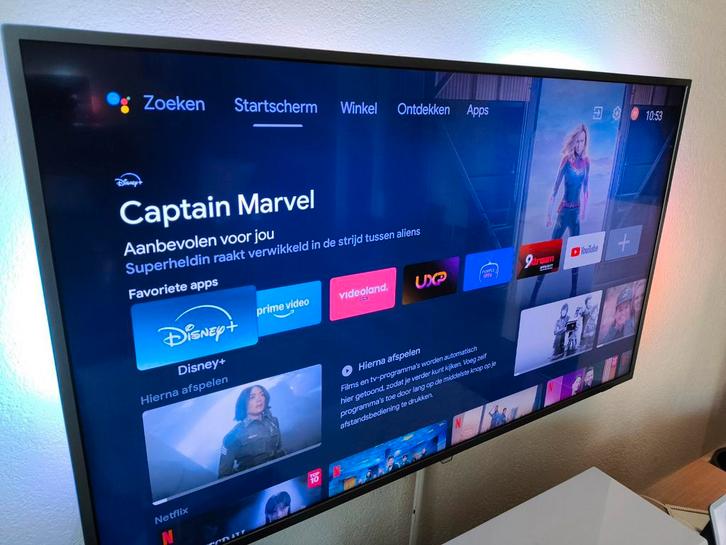 Philips 55 inch 4k tv, Audio, Tv en Foto, Televisies, Zo goed als nieuw, 100 cm of meer, Philips, 50 Hz, Ophalen
