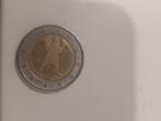 2 euro munt uit 2002 Duitsland met J er ingeslagen, Ophalen of Verzenden, Duitsland, 2 euro, Losse munt
