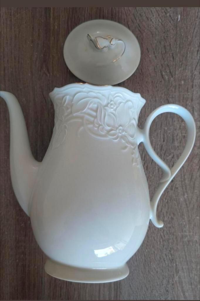 Mitterteich Bavaria Princess Gold Theepot, Huis en Inrichting, Keuken | Servies, Zo goed als nieuw, Overige typen, Overige stijlen