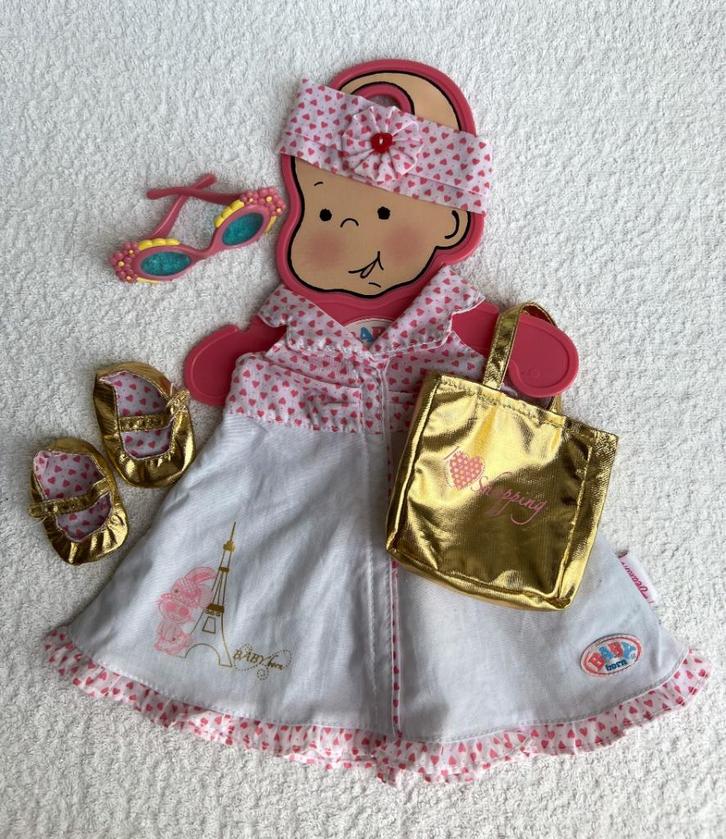 Baby born exclusief 5 delig kledingsetje nieuw!, Kinderen en Baby's, Speelgoed | Poppen, Nieuw, Babypop, Ophalen of Verzenden