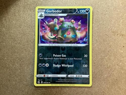 1x Garbodor [FST 169/264] (Excellent, Reverse Holo), Hobby en Vrije tijd, Verzamelkaartspellen | Pokémon, Zo goed als nieuw, Losse kaart