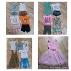 Kleding zomer maat 122 met prachtige feestjurk, Ophalen of Verzenden, Gebruikt, Maat 128