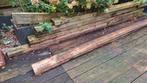 Houten balken/planken, Tuin en Terras, Gebruikt, Ophalen of Verzenden, Hardhout, 250 cm of meer