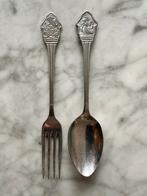 Tom Poes Sola Bestek Kinderbestek Vintage, Ophalen of Verzenden, X, X, Rvs of Chroom