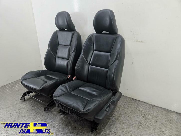Bekleding set zwart leder Volvo V70/S60 ('00-'05), Auto-onderdelen, Interieur en Bekleding, Volvo, Gebruikt, Ophalen of Verzenden