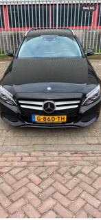 Mercedes-Benz C-Klasse C250 d 204pk 7G-TRONIC 2016 Zwart, Achterwielaandrijving, 1800 kg, Leder en Stof, Zwart