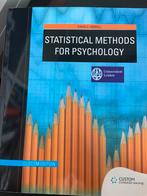 Statistical Methods for Psychology - Howell, Boeken, Psychologie, Ophalen of Verzenden, Zo goed als nieuw, Howell