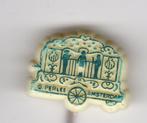 Speldje DRAAIORGEL G. PERLEE AMSTERDAM BLAUW (A8), Verzenden, Gebruikt, Overige onderwerpen