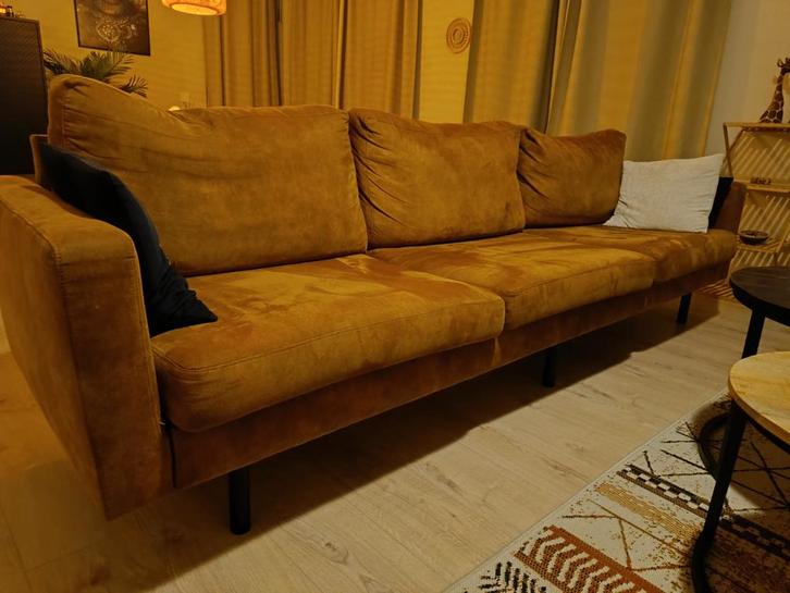 Hoekbank Collin 4 zits gratis af te halen, Huis en Inrichting, Banken | Bankstellen, Gebruikt, Vierpersoons of meer, 250 tot 300 cm