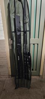 nieuwe Compleet set karperhengels Molens rodpod, Ophalen, Zo goed als nieuw, Complete set