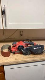 Einhell bandschuurmachine 800 w, Ophalen, Gebruikt, 600 tot 1200 watt, Bandschuurmachine