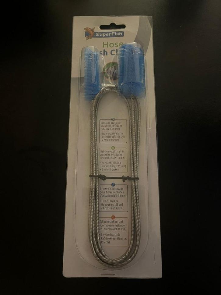 SuperFish Hose Brush Cleaner – Slangenborstel (nieuw), Dieren en Toebehoren, Vissen | Aquaria en Toebehoren, Nieuw, Overige typen