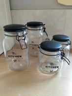 Voorraadpotten/weckpotten, Huis en Inrichting, Keuken | Potten en Pannen, Ophalen, Gebruikt, Overige materialen, Pot, Bus of Blik
