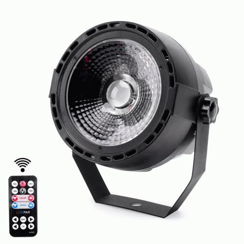 DJLicht 16W UV Par met COB Led en afstandbediening, Geluidgestuurd, ., Nieuw, Ophalen of Verzenden