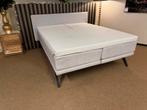 Boxspring Elektrisch 160x200 Grijs Direct/leverbaar/Enschede, Ophalen, #Elektrisch#Verstelbaar#Boxspring#160#Grijs#, Mwonenenslapen