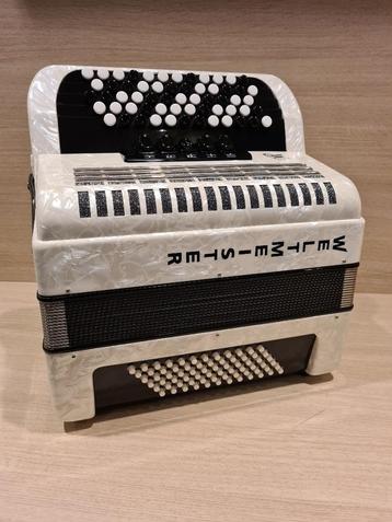 Weltmeister Romance 603 knopaccordeon B-Griff White occasion beschikbaar voor biedingen