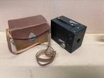 Box camera met tas, Verzamelen, Fotografica en Filmapparatuur, Ophalen of Verzenden