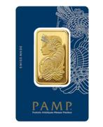 Pamp Suisse Fortuna Goud 24k 5g-100g. Gecertificeerd Goud, Ophalen of Verzenden, Goud