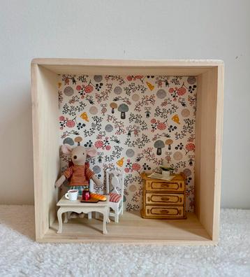 Houten poppenhuisje voor Maileg   beschikbaar voor biedingen