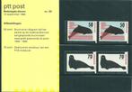 Postzegelmapje nummer 32 - Bedreigde dieren - jaar 1985., Verzenden, Na 1940, Postfris