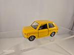 Fiat 126 A62 jaren '70 Mebetoys 1:43, Hobby en Vrije tijd, Modelauto's | 1:43, Ophalen of Verzenden, Zo goed als nieuw, Auto, Overige merken