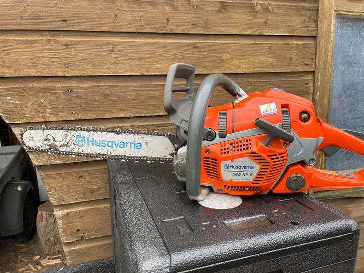 Husqvarna 560 XP G Kettingzaag - Gebruikt, Tuin en Terras, Hand-tuingereedschap, Gebruikt, Bijl, Ophalen