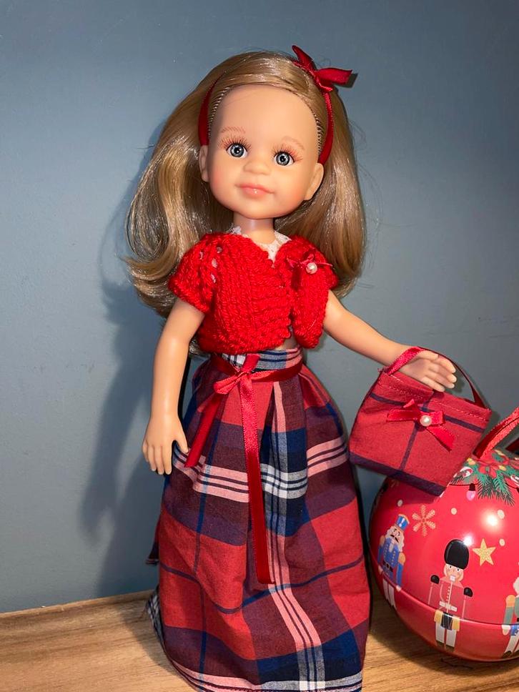 Kerst Setje voor Paola Reina Pop, Kinderen en Baby's, Speelgoed | Poppen, Nieuw, Babypop, Ophalen of Verzenden