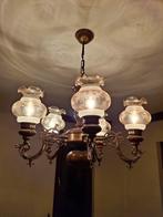 Antieke Kroon Luchter / Hanglamp, Huis en Inrichting, Lampen | Kroonluchters, Ophalen, Zo goed als nieuw