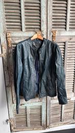 100% lederen jack/jas GOOSECRAFT by GALLERY 062 maat 2XL, Ophalen of Verzenden, Zo goed als nieuw, Maat 56/58 (XL), Blauw