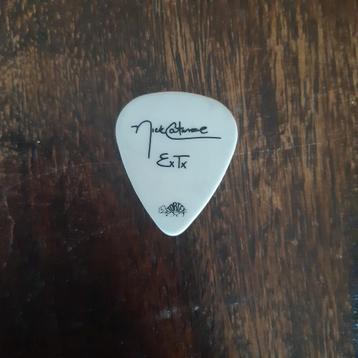 Plectrum van Nick Catanese (Black Label Society) beschikbaar voor biedingen