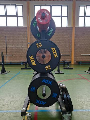 Full black ATX Premium Olympic Competition Plates - 4 sets beschikbaar voor biedingen
