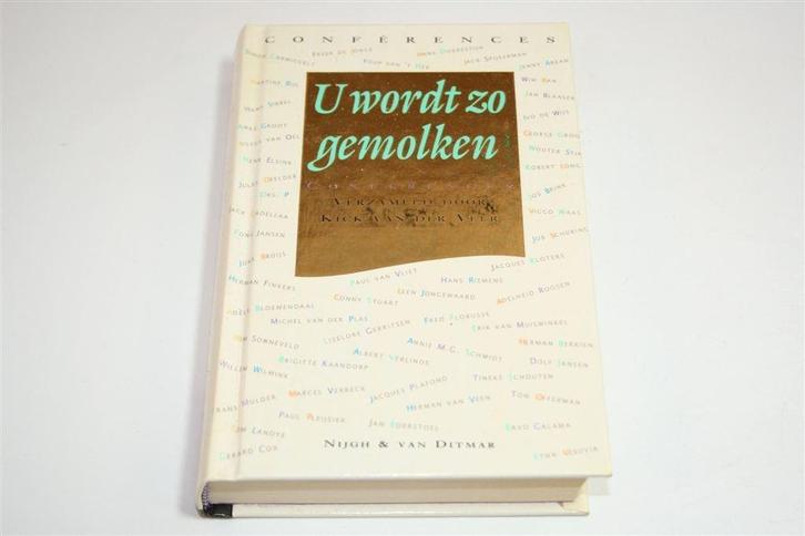 U Wordt Zo Gemolken — Conférences van Kick van der Veer, Boeken, Literatuur, Gelezen, Ophalen of Verzenden