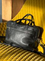 Castelijn&Beerens Zwart Lederen Tas, Computers en Software, Laptoptassen, Ophalen of Verzenden, Zo goed als nieuw, Schoudertas