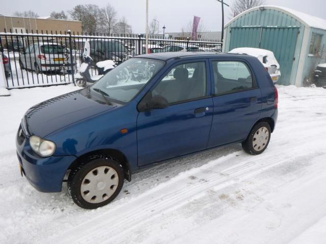 Suzuki Alto 1.1 2002 Blauw, Auto's, Suzuki, Particulier, Alto, ABS, Airbags, Centrale vergrendeling, Dakrails, Elektrische ramen