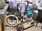 Step Oxelo (Decathlon) zwart/roze & crossfiets tot 8 jr., Fietsen en Brommers, Ophalen, Gebruikt, Gewone step