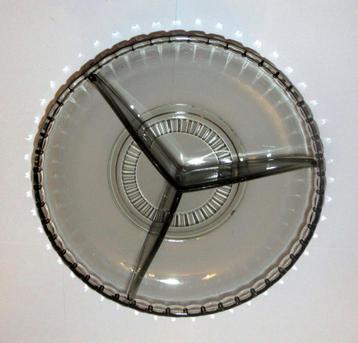 Retro rokglazen dessert schaal. beschikbaar voor biedingen
