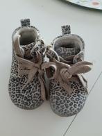 tijgerprint leren babyschoenen mt 20, Kinderen en Baby's, Babykleding | Schoentjes en Sokjes, Schoentjes, Meisje, Gebruikt, Ophalen of Verzenden