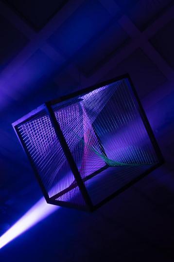 Psywork / Blacklight string cubes aankleding feest beschikbaar voor biedingen