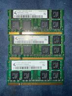 3x 1Gb  DDR2 PC2-5300S, Computers en Software, RAM geheugen, Ophalen of Verzenden, Zo goed als nieuw, DDR2, Desktop