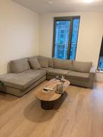 Hoekbank grijs, Huis en Inrichting, Banken | Complete zithoeken, Ophalen, Gebruikt
